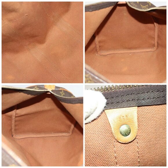 LOUIS VUITTON Monogram Keepall 45 Boston Bag LV Auth - Picture 16 of 16